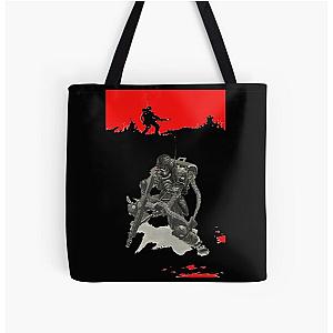 Jin-Roh Wolf on the Prowl All Over Print Tote Bag