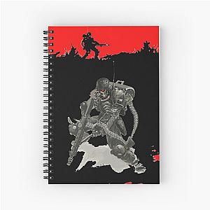 Jin-Roh Wolf on the Prowl Spiral Notebook