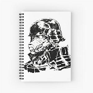 Jin Roh Wolf Mask Spiral Notebook