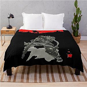 Jin-Roh Wolf on the Prowl Throw Blanket