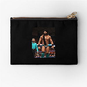 Jinder Mahal Always Reigning, Always Demanding Jinder Mahal Zipper Pouches