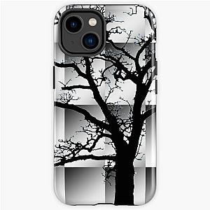 Leafless Oak on Gradient Pattern iPhone Tough Case RB0301