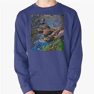 Arc of Rocks in a Creek Pullover Sweatshirt RB0301