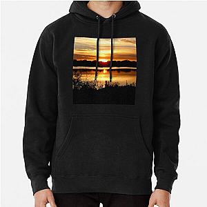 Serene Sunset over Lake Hiawatha  Pullover Hoodie RB0301