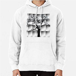 Leafless Oak on Gradient Pattern Pullover Hoodie RB0301