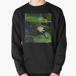 Water Lily Sheltered by its Own Leaves Pullover Sweatshirt RB0301