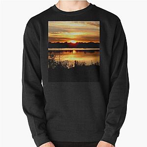 Serene Sunset over Lake Hiawatha  Pullover Sweatshirt RB0301