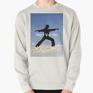 Happy Yoga Day Pullover Sweatshirt RB0301