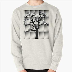 Leafless Oak on Gradient Pattern Pullover Sweatshirt RB0301