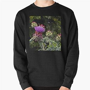 Artichoke Flower Painting Pullover Sweatshirt RB0301