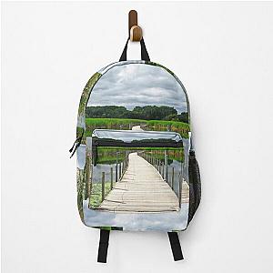 Walking in a Wetland on a Boardwalk Backpack RB0301