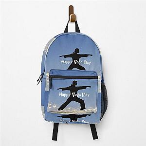 Happy Yoga Day Backpack RB0301