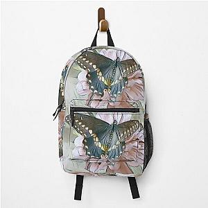 Black Swallowtail Butterfly Drawn Lightly Backpack RB0301