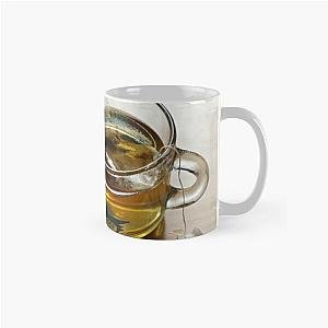 Steeping Tea in a Glass Mug Classic Mug RB0301