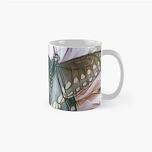 Black Swallowtail Butterfly Drawn Lightly Classic Mug RB0301