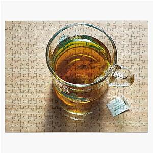 Steeping Tea in a Glass Mug Jigsaw Puzzle RB0301