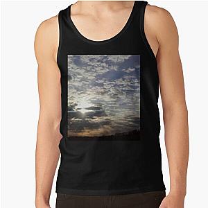 Setting Sun Illuminating Clouds Over Lake Hiawatha  Tank Top RB0301