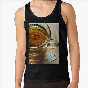 Steeping Tea in a Glass Mug Tank Top RB0301