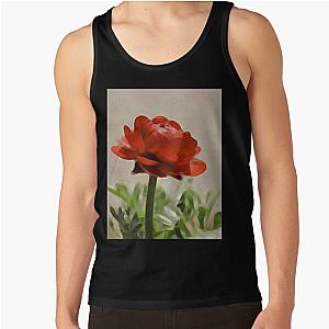 Glorious Red Ranunculus Tank Top RB0301