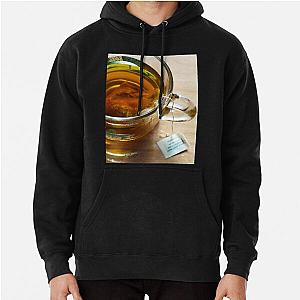 Steeping Tea in a Glass Mug Pullover Hoodie RB0301