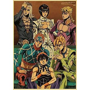 JoJo's Bizarre Adventure - Golden Wind Poster