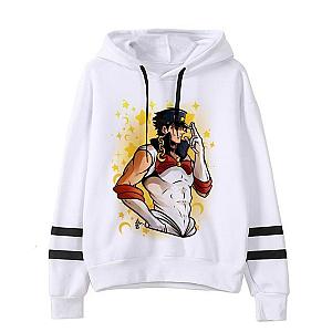 JoJo's Bizarre Adventure - Jotaro Kujo x Sailor Moon Crossover Hoodie