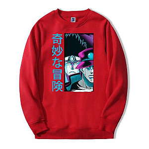 JoJo's Bizarre Adventure - Jotaro and Star Platinum Pose Sweatshirt