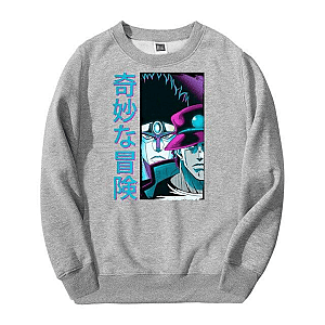 JoJo's Bizarre Adventure - Jotaro and Star Platinum Pose Sweatshirt