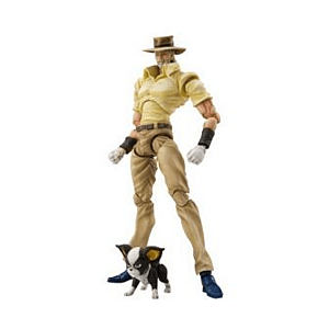 JoJo's Bizarre Adventure - Joseph Joestar and Iggy Action Figure