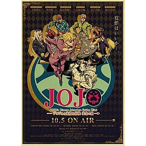 JoJo's Bizarre Adventure - Golden Wind Anime Poster