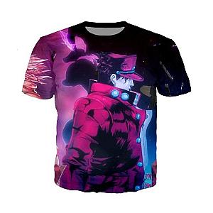 JoJo's Bizarre Adventure - Jotaro Kujo Purple T-shirt