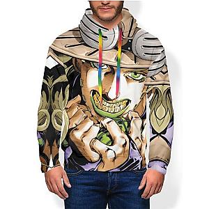 JoJo's Bizarre Adventure - Gyro Zeppeli Teeth Hoodie