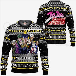 JoJo's Bizarre Adventure Ugly Christmas Sweater Xmas New Design V1