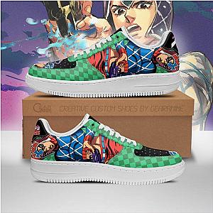 JoJo Anime Shoes - Guido Mista Air Force Sneakers Fan Gift Idea PT06