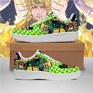 Dio Brando Air Force Sneakers JoJo Anime Shoes Fan Gift Idea PT06