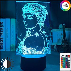 JoJo’s Bizarre Adventure Lamp Merch: Giorno Giovanna Led Lamp