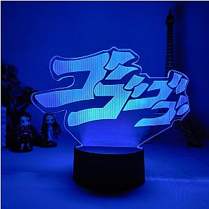 JoJo’s Bizarre Adventure Lamp Merch: Logo Led Lamp