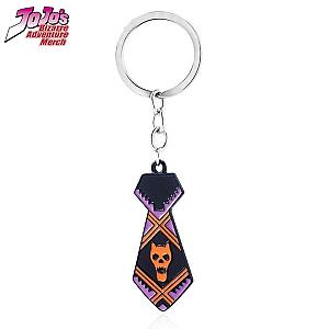 Jojo's Bizarre Adventure Keychain Necktie (Yoshikage Kira)