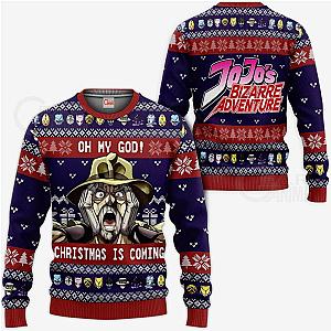 JoJo's Bizarre Adventure - Joseph Joestar Ugly Christmas Sweater Oh My God