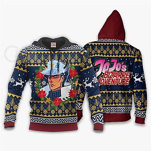 JoJo's Bizarre Adventure Jotaro Kujo Ugly Christmas Hoodie