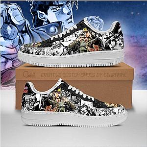 JoJo's Anime Shoes - Jotaro Kujo Air Force Sneakers Manga Style Fan Gift PT06