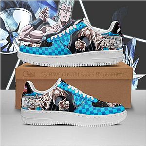 JoJo Anime Shoes - Jean Pierre Polnareff Air Force Sneakers Fan Gift Idea PT06