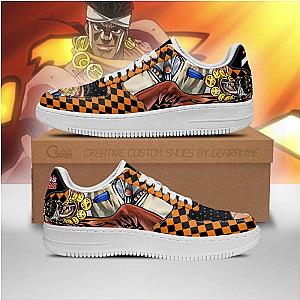 JoJo Anime Shoes - Muhammad Avdol Air Force Sneakers  Fan Gift Idea PT06