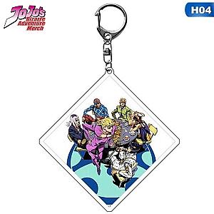 Jojo's Bizarre Adventure Keychain JoJo Golden Wind