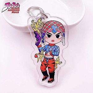 Jojo's Bizarre Adventure Keychain Mista and Sex Pistols