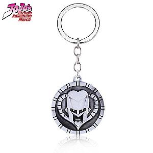 Jojo's Bizarre Adventure Keychain Crazy Diamond Face