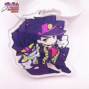 Jojo's Bizarre Adventure Keychain  Jotaro Smoking