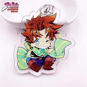 Jojo's Bizarre Adventure Keychain  Joseph Joestar Chibi