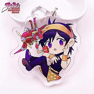 Jojo's Bizarre Adventure Keychain  Narancia and Aerosmith