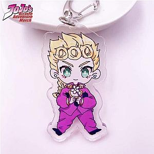 Jojo's Bizarre Adventure Keychain Giorno Giovanna